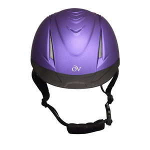 Metallic Deluxe Schooler Helmet - Purple