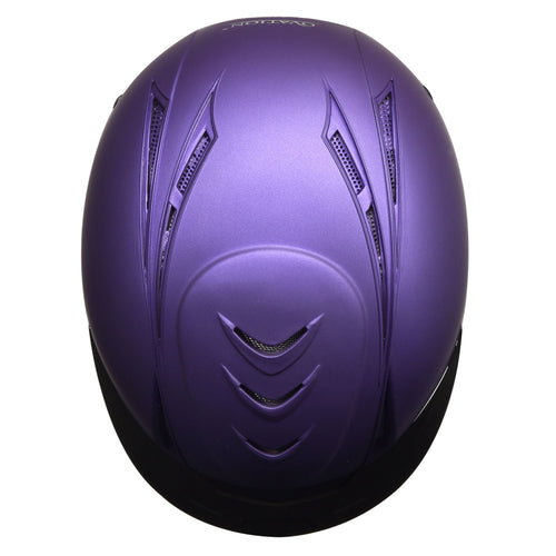 Metallic Deluxe Schooler Helmet - Purple