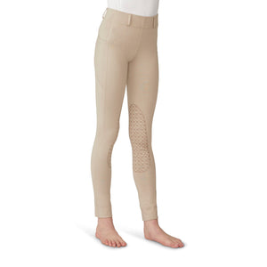 Kids' AeroWick Pull on Silicone Knee Patch Jod - Neutral Beige