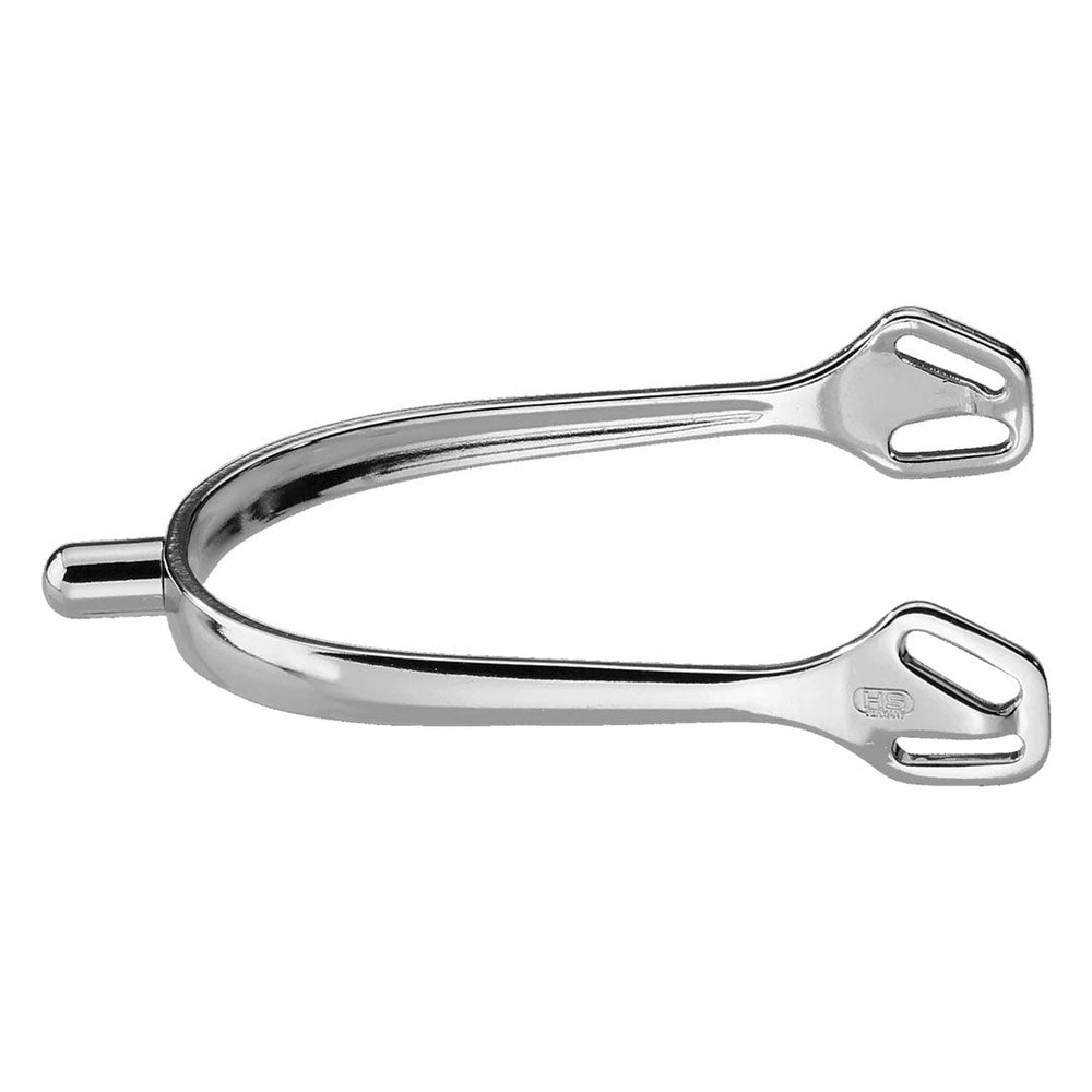 Herm Sprenger Ultra Fit Spurs With Balkenhol Fastenings - Rounded Neck End 15Mm/ No Rowel
