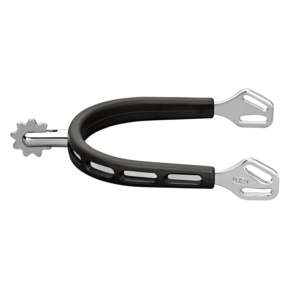Herm Sprenger Stainless Steel Klaus Balkenhol Ultra Fit Extra Grip Spurs Pastry/Star Rowel- 30mm