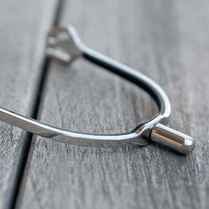 Herm Sprenger Spurs Quality 55 Slimline Bootprotect 20 mm Rounded Neck