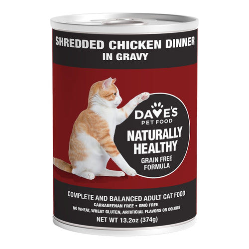 Daves Cat Naturally Healthy Grain Free Chicken In Gravy (13.2oz)