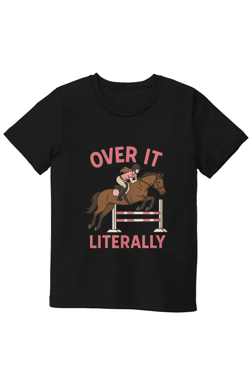 Girls Over It Literally UV Pro Moisture Wicking Performance Tee