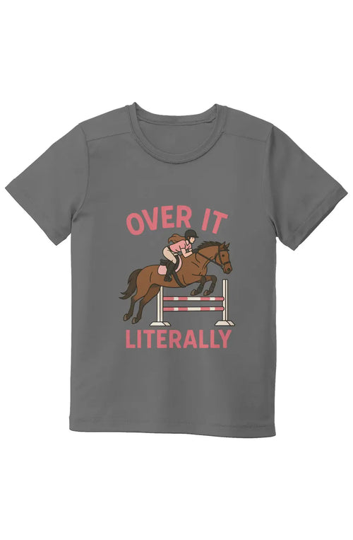 Girls Over It Literally UV Pro Moisture Wicking Performance Tee