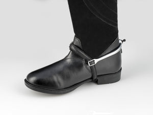American Equus Spur-Tech Performance Spur Straps Sparkle Black