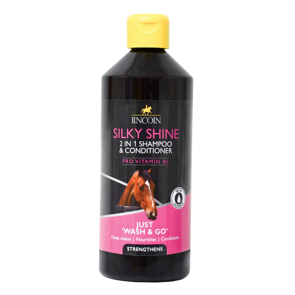 Lincoln Silky Shine 2 in 1 Shampoo and Conditioner - 500ml