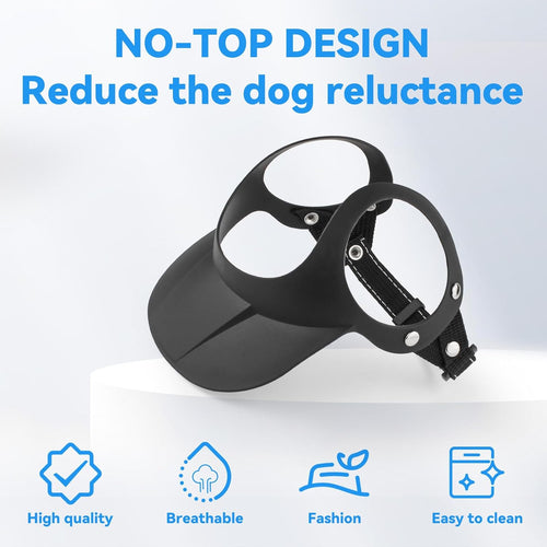 Dog goggle+sunhat sets 3 color