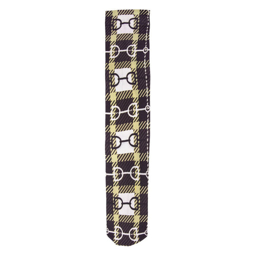 AWST Int'l Snaffle Bit Plaid Socks