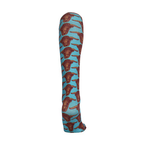 AWST Int'l Vintage Bull Head Boot Socks