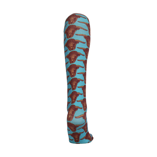 AWST Int'l Vintage Bull Head Boot Socks
