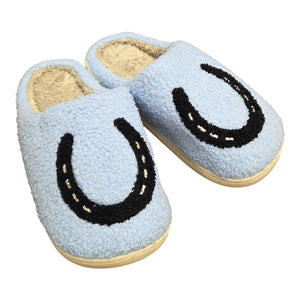 AWST Int'l Cozy Horseshoe Slippers