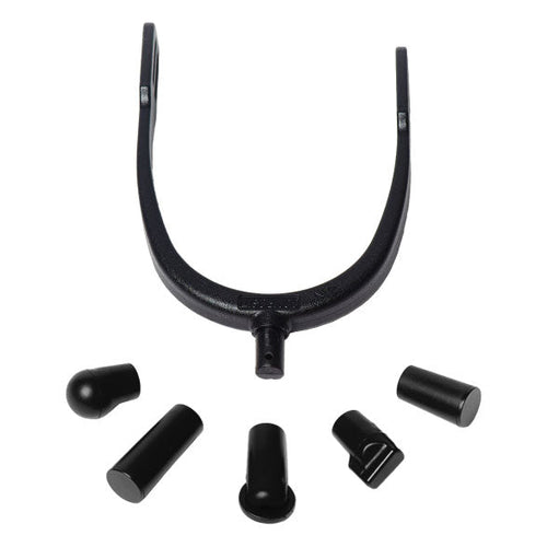 Compositi Kit Hotspur Compositi Black 5 In 1 (Pair Of Spurs + 5 Interchangeable Heads)