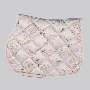 Dapplebay Dragonfly Meadow Jump Saddle Pad-Light Pink