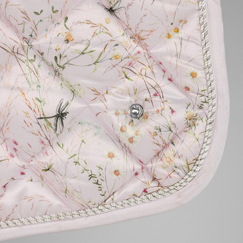Dapplebay Dragonfly Meadow Pony Saddle Pad-Light Pink