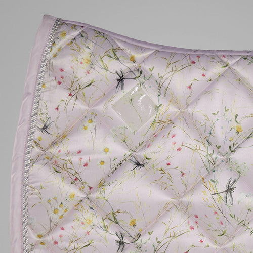 Dapplebay Dragonfly Meadow Dressage Saddle Pad-Light Pink