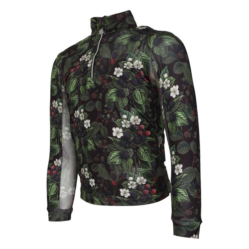 Dapplebay Blackberry Daze Kid's 1/4 Zip Riding Top