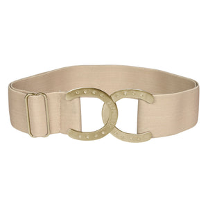 Dapplebay Horse Shoe Belt-Beige