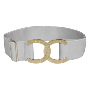Dapplebay Horse Shoe Belt-Grey