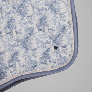 Dapplebay Equestrian Toile XC Saddle Pad-Moonrise