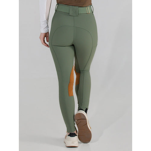 Dapplebay Sport Suede Knee Patch Breeches-Rosemary