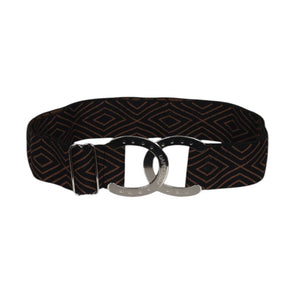 Dapplebay Horse Shoe Belt- Diamond-Black
