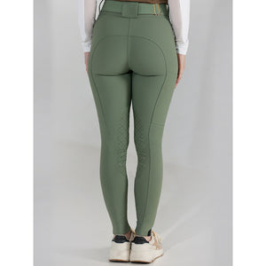 Dapplebay Sport Silicone Knee Patch Breeches-Rosemary