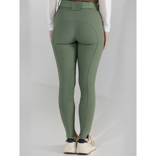 Dapplebay Sport Silicone Knee Patch Breeches-Rosemary
