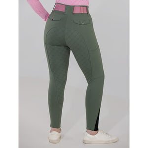 Dapplebay Hybrid Silicone Full Seat Breeches-Rosemary