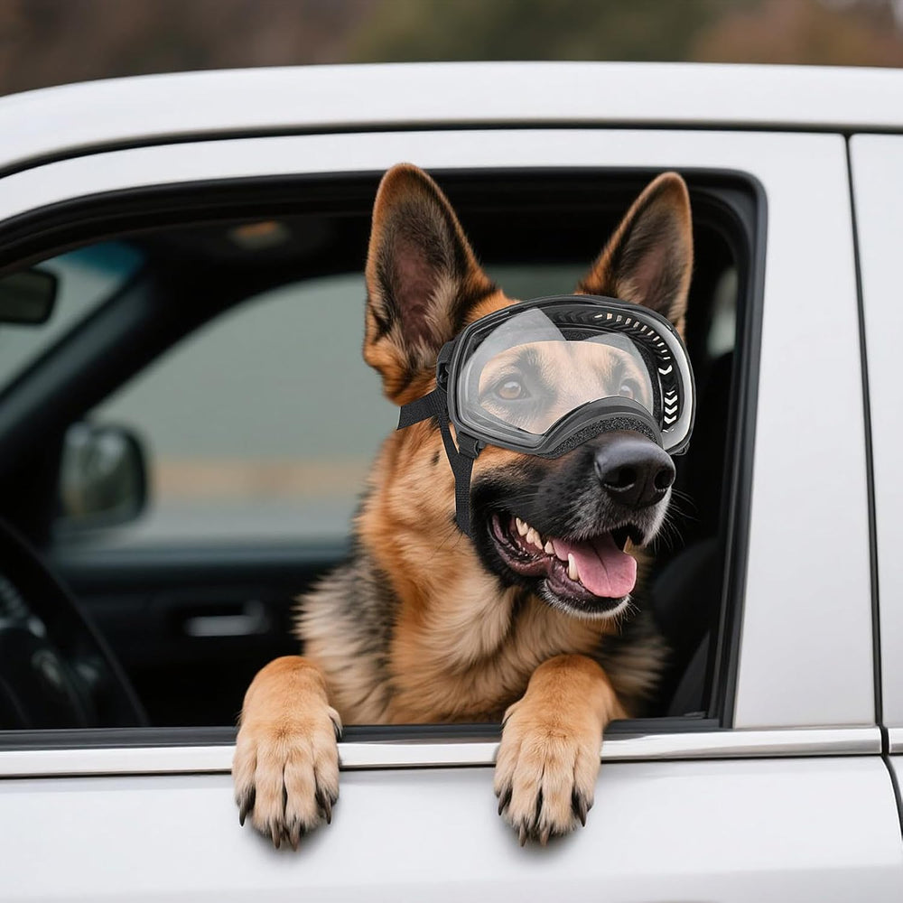 Motorcycle Dog Goggles Tactical Windproof For Large Dog