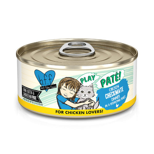 BFF Play Paté Adult Checkmate Chicken Wet Cat Food (5.5oz)