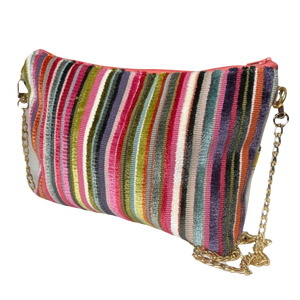 Grand Manege Vintage Silk Scarf Crossbody Bag