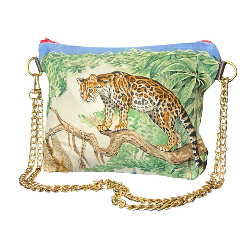 Equateur Vintage Scarf Crossbody Bag