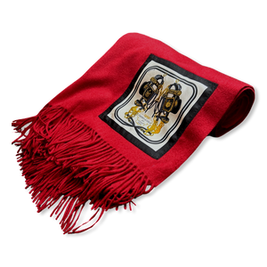 Brides de Gala Vintage Silk Scarf & Cashmere Throw Blanket