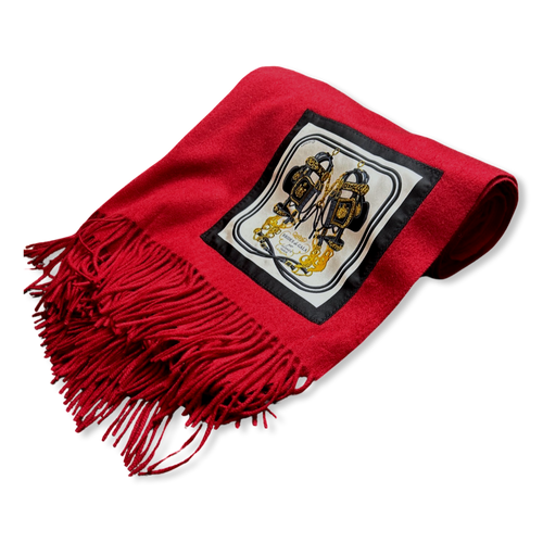 Brides de Gala Vintage Silk Scarf & Cashmere Throw Blanket