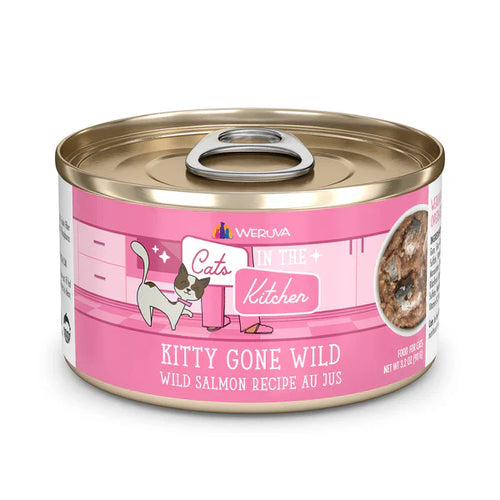 Cats in the Kitchen Kitty Gone Wild Wild Salmon Recipe Au Jus