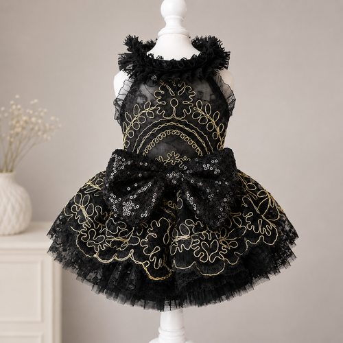 Handmade Princess Puppy Outfit Lace Tutu