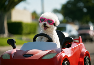 Heart Shaped Pet Sunglasses Adjustable Dog Goggles Cute Fashion Glasses for Small Dogs Cats UV Protection