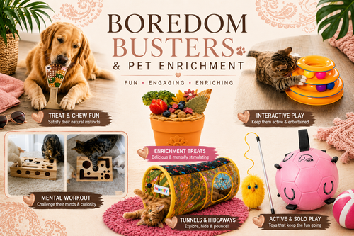 Boredom Busters & Pet Enrichment