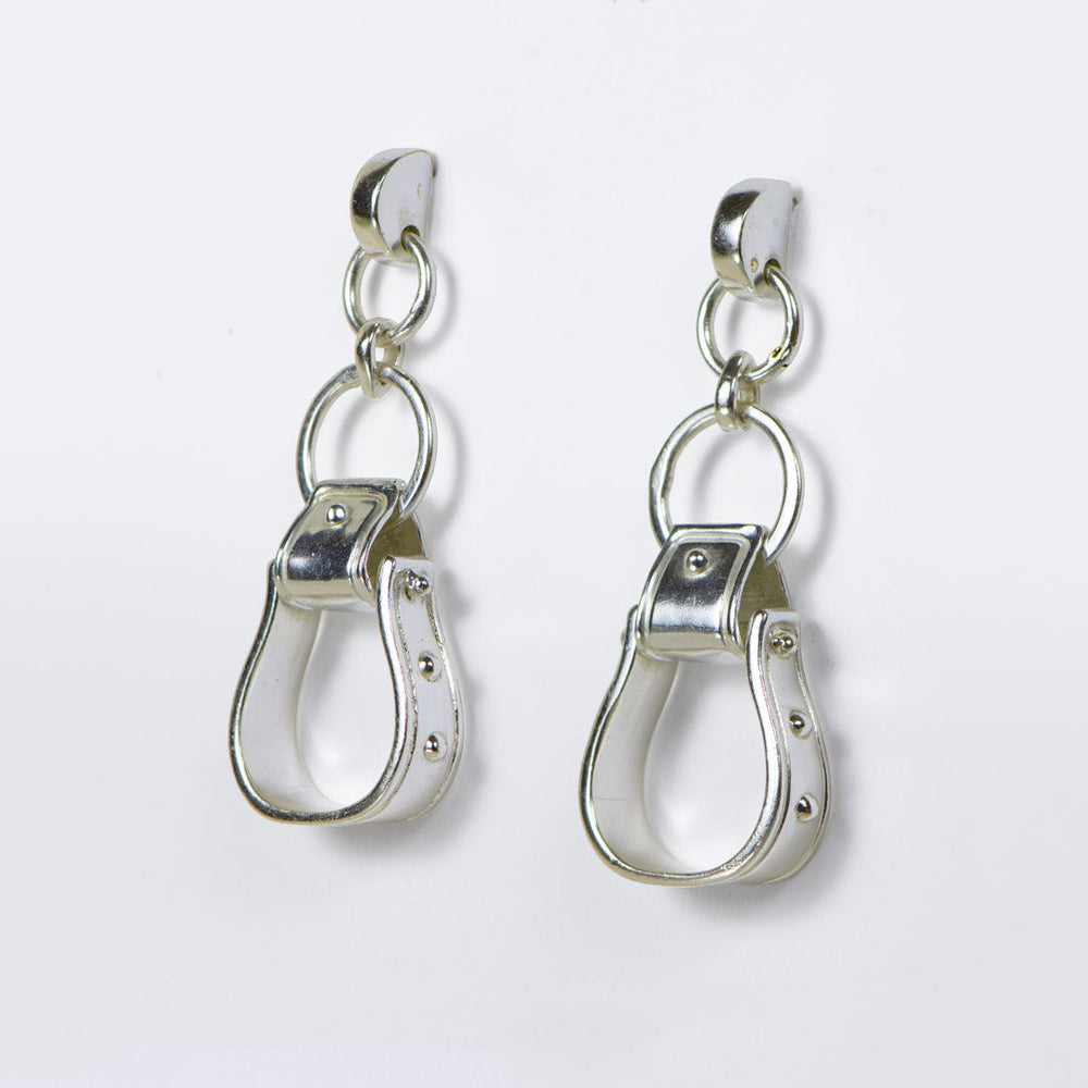 Cortina - Cuban Chain Western Necklace in Silver