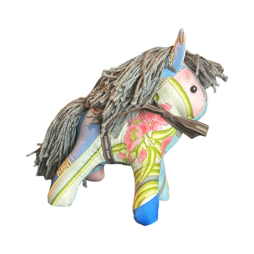 Vintage Silk Scarf Noble Pony