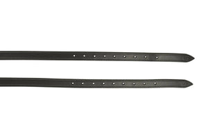 Huntley Equestrian Children's Black Leather Jodhpur Garter Straps