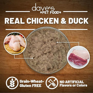 Dave's Chicken and Duck recipe in Saucey Pate (5.5oz)