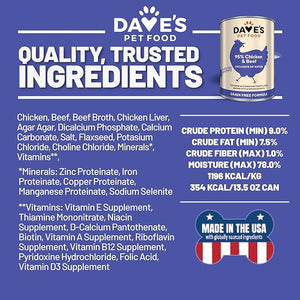 Dave's 95% Premium Meats™ Chicken & Beef For Dogs (13oz)