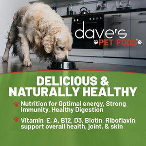 Dave’s Naturally Healthy Chicken & Rice Recipe Wet Dog Food (13.2oz)