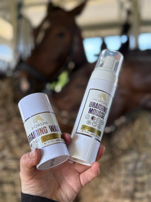 Braiding Mousse  6 oz clear bottle
