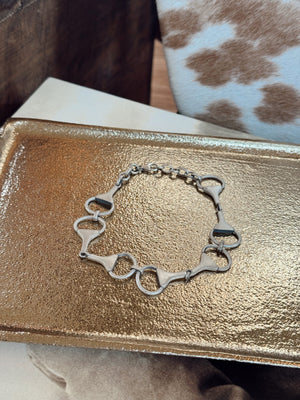 The Snaffle Bit Snap Bracelets