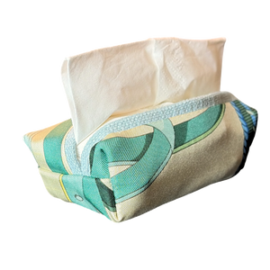 Fringe Harness Vintage Scarf Travel Tissue Pouch