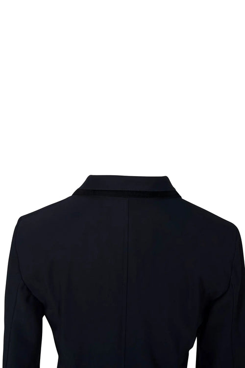 Grand Prix Saltare Premio 4 Button Riding Show Coat, Navy with Black
