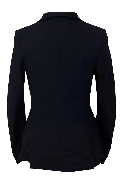 Grand Prix Saltare Premio 4 Button Riding Show Coat, Navy with Navy